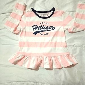 Tommy Hilfiger size 4t pink and white